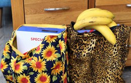 Einkaufstasche, wiederverwendbare Einkaufstasche, Einkaufstüte, große Einkaufstasche, Öko-Tasche, umweltfreundlich, plastikfrei, Zero Waste