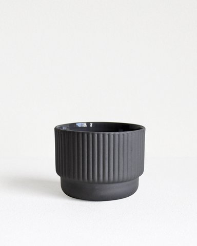 Cappuccino mug Column | dark grey