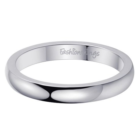 Halten Sie es einfach Ring Silber