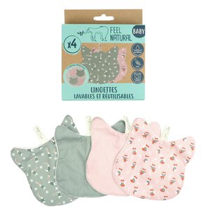 Set of 4 chat head wipes - "Louise -Oste" model