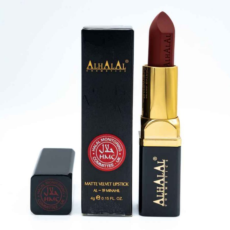 Alhalal Cosmetics fuhr Lippenstift Halal und veganer Samt
