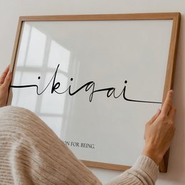 Poster: Ikigai - A reason for being