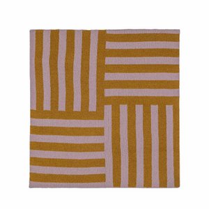 Cotton Knitted Dish Cloth, Cinnamon Mauve