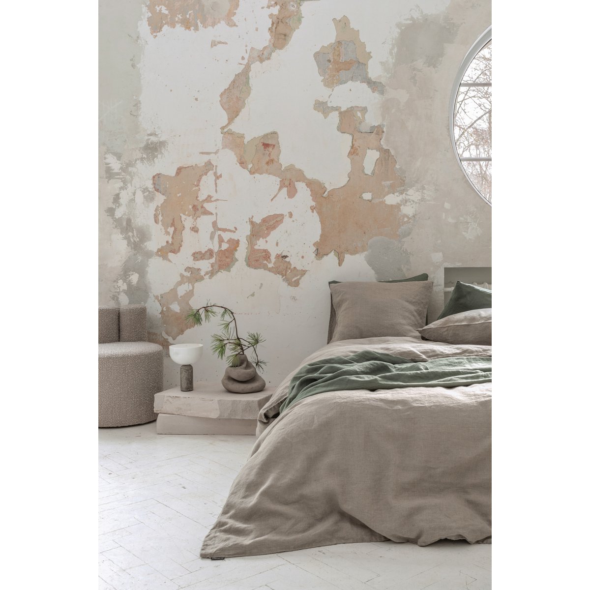 Linen bedding set / Natural