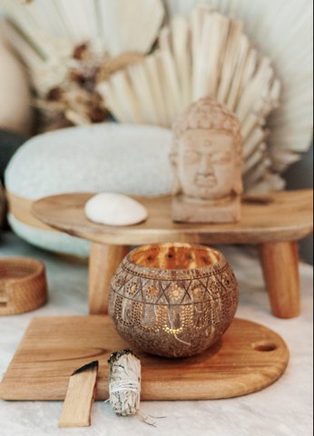 Hippie Candle Holder