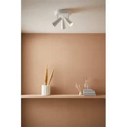 CREST Decke 3L Rund Sandweiß