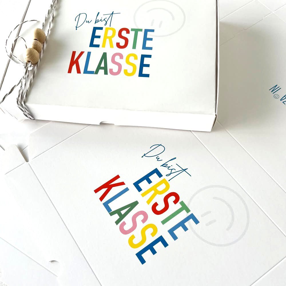 PLV - coffret cadeau | Vous êtes PREMIÈRE CLASSE
