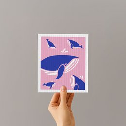 Schwammmtuch - Whale - nr. 11