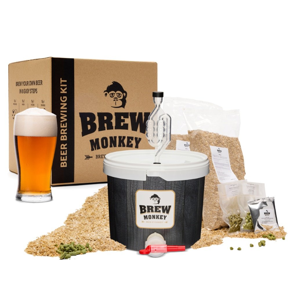 Kit de elaboración de cerveza Brew Monkey - IPA básica