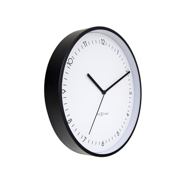 Zegar ścienny NeXtime Berlin 30 cm biały