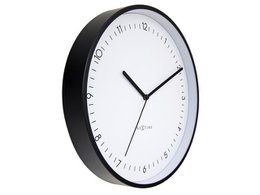 Zegar ścienny NeXtime Berlin 30 cm biały