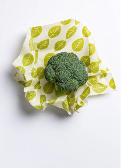 Ceras vegetales wrapéo - juego de 3 S/M/L - 18x20 / 25x28 / 33x35,5 cm