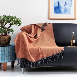 Orange on Grey