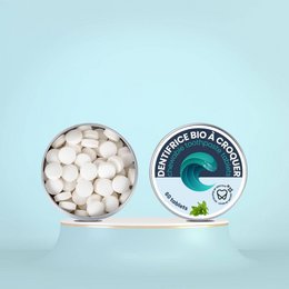 Feste Zahnpasta in Kautabletten – Minzgeschmack
