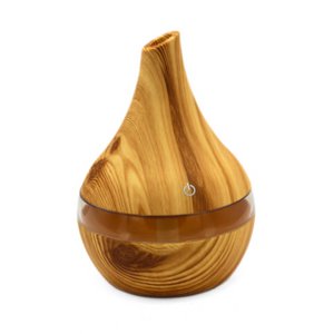 Harmony USB-Luftbefeuchter aus Holz, LED, 7 Farben – 300 ml