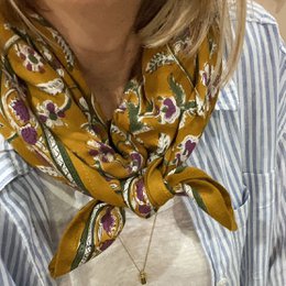Foulard Adulte Delhi Comino 100 cm