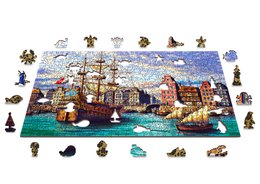 Puzzle - Vecchie Navi In Porto