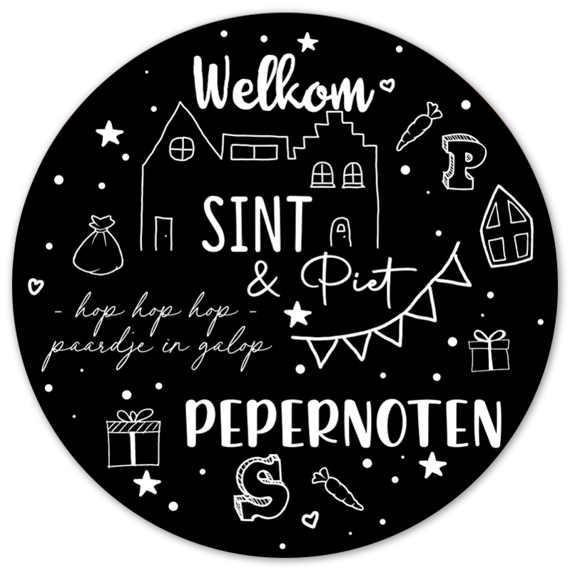 Wandkreis Saint & Piet