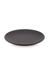 Plate Matt Black 20cm