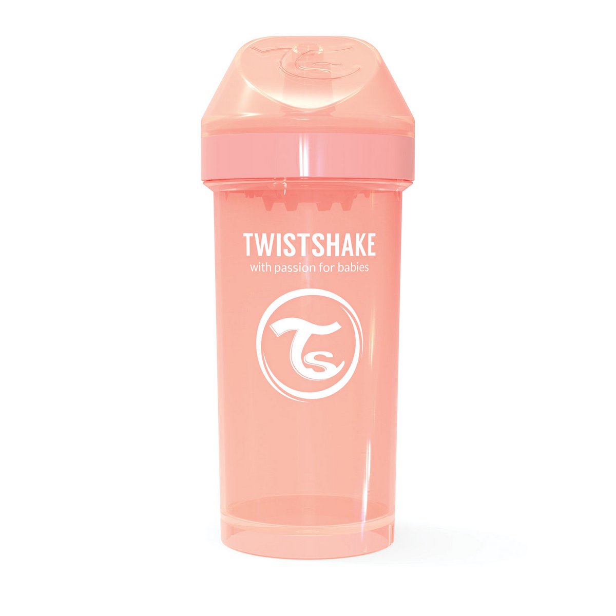 Kid cup 360ml pastel peach