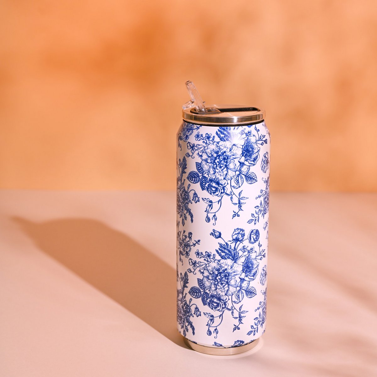 Insulated can - 500 ml - Toile de Jouy
