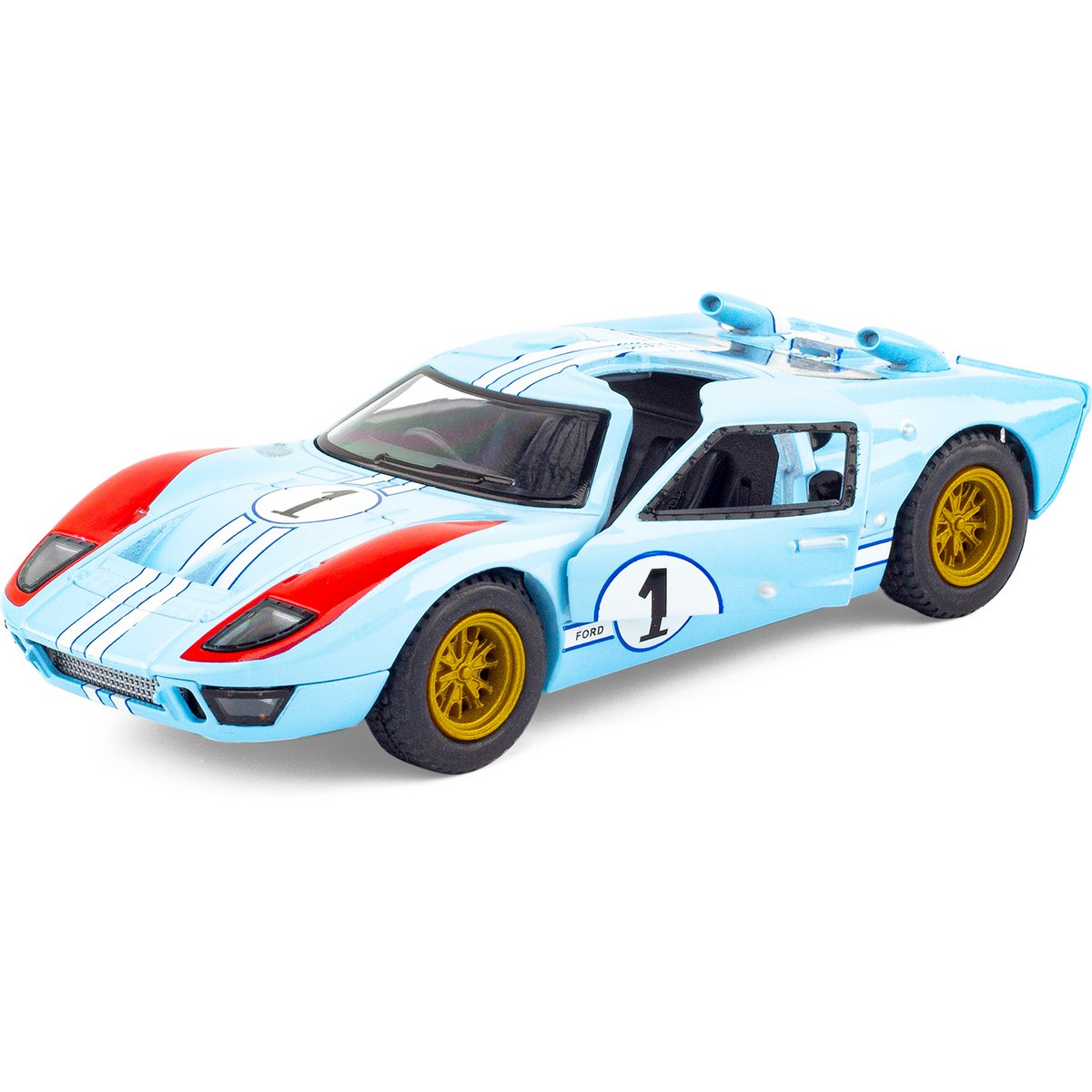 MINIATUUR: FORD GT40 MKII (set van 12)
