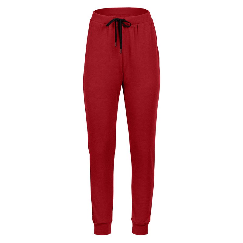 Pantalon de survêtement Jogger pour femme 250 g/m² Cerise royale