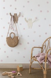 Akvarel prikker wallsticker
