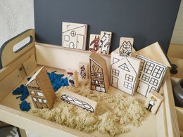 Verstelbare kinderkunsttafel Julle