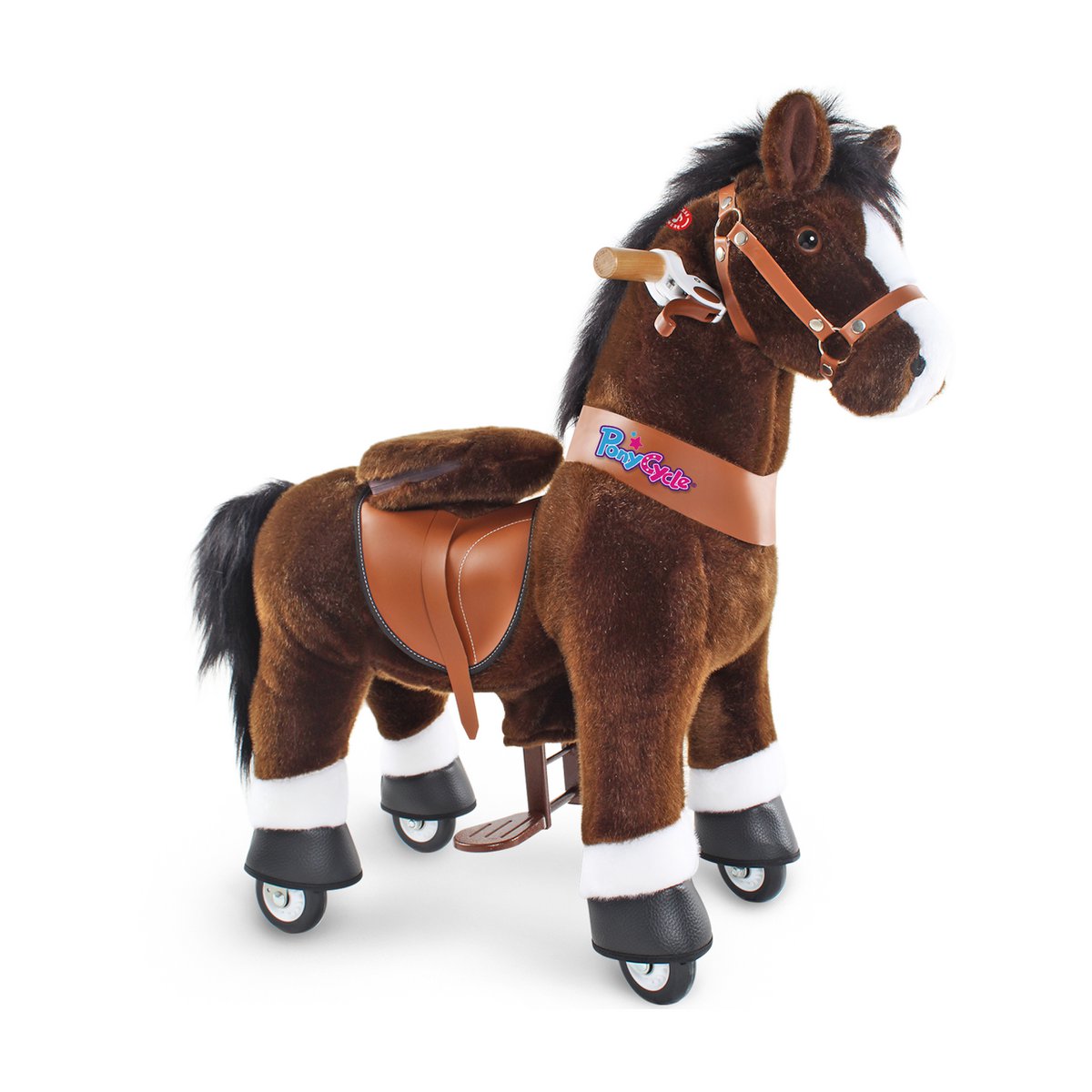 Size 3 Chocolate Brown horse