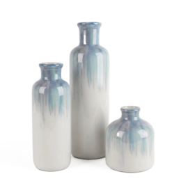 Vase Set Of 3 - Ceramic Vase - Vase Lavender