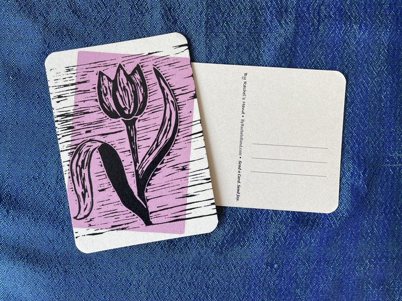 Cartolina del tulipano