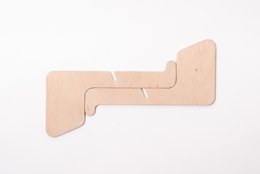 Support pour ordinateur portable — Portable et en bois