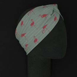Maglia fenicottero con fascia estiva