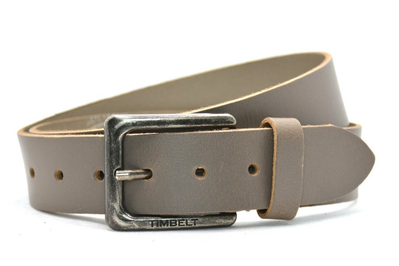 Timbelt Ledergürtel 421 Grau