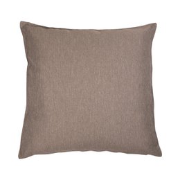 Large, grey outdoor cushion measuring 45 cm x 45 cm, suitable for use on patio furniture or in the garden.
