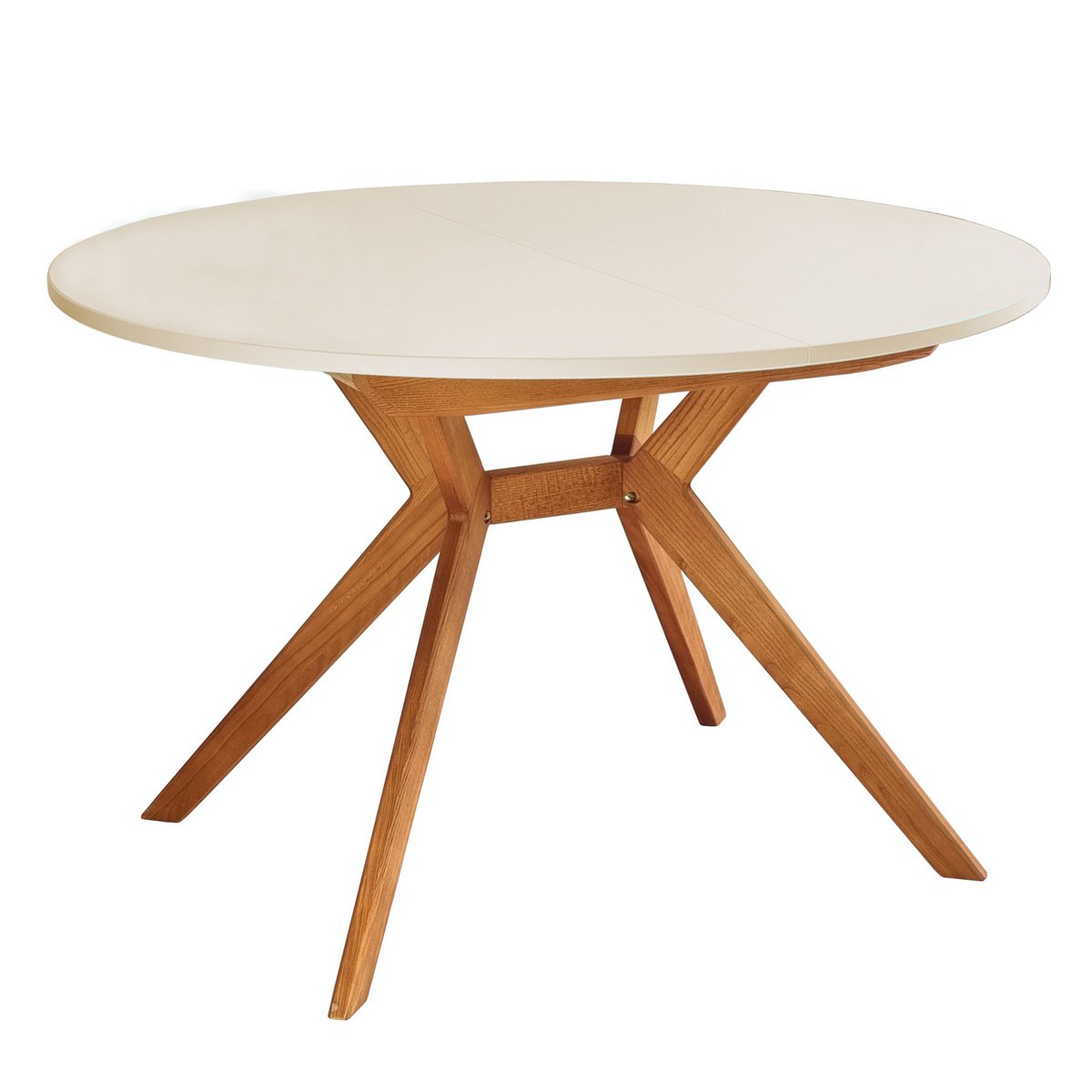 Round extendable dining table Biju