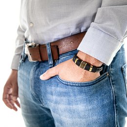 Lederarmbånd "Ring"