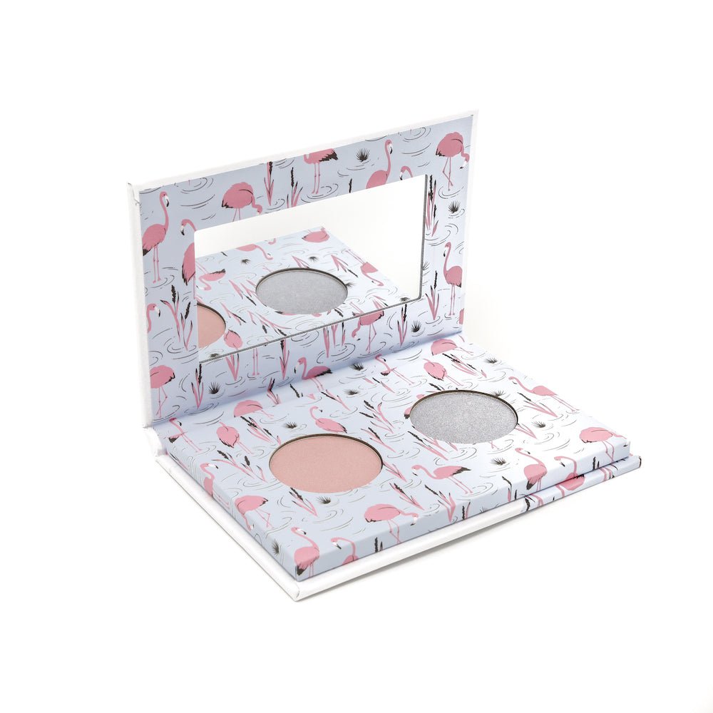 Natuurlijke Duo Oogschaduw - Roze & Blauw