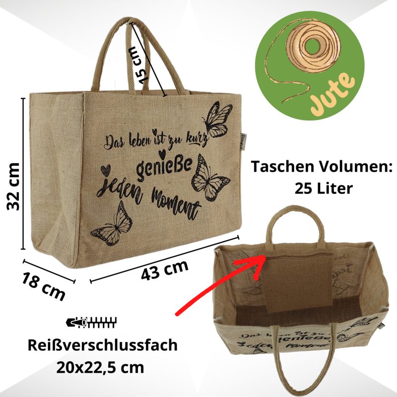 Bolsa de compras de bolsas de yute de Domelo. Bolsa de yute de comprador. Gran canasta de compras de agua y bolsas de playa. Bolsa de baño XXL/ Bolsa de compras Regalos para mujeres.