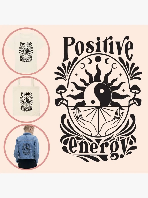 Kleding overførsel Positiv Energi