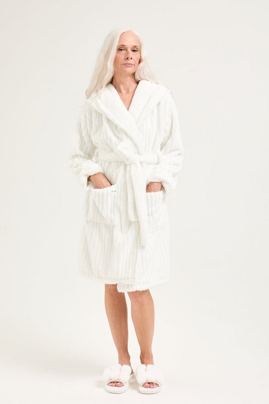Sky dressing kjole i fløde