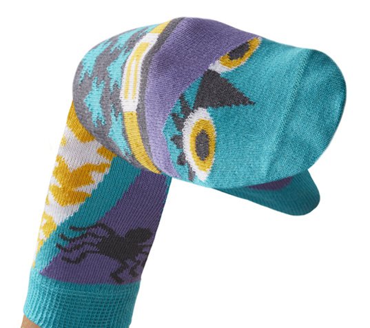 Hexensockenpuppe Kindersocke