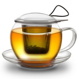 Creano Jumbo XXL Glas-Teetasse firmy Henkel