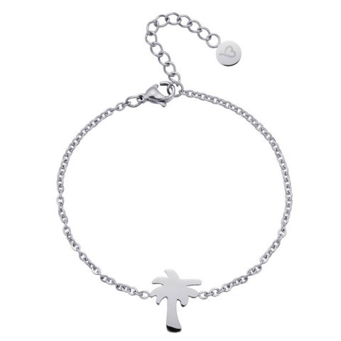 Find Me Under The Palms Anklet Silver