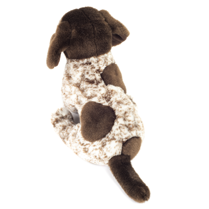 Cachorro braco alemán de pelo duro 30 cm - peluche - peluche