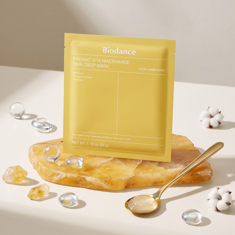 Biodance – Radiant Vita Niacinamide Real Deep Mask  (pack of 4)