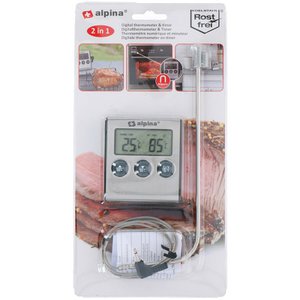 Alpina Digital thermometer with timer