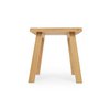 Eleganter Hocker »Fritz« aus Eichenholz