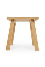 Eleganter Hocker »Fritz« aus Eichenholz